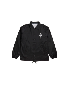 DOGTOWN CROSS LOGO WINDBREAKER S-BLK/WHT