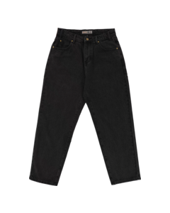 GIRL JEANS 28 WASHED BLACK