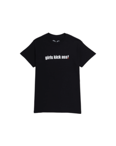 FOUND GIRLS KICK ASS GIRLS SS S-BLACK