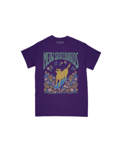 MEOW MEADOW SS M-PURPLE