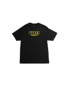 BAKER BRAND LOGO SS S-BLK/YEL