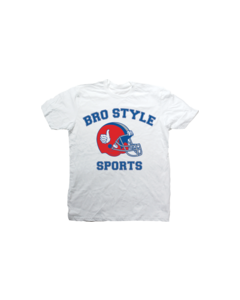 BRO STYLE SPORTS SS S-WHITE