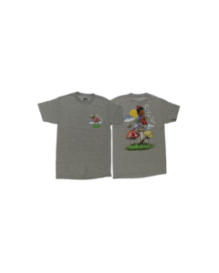 DGK TRIPPY MATH SS S-HEATHER GREY