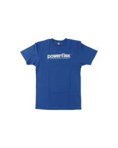 POWERFLEX LOGO SS S-ROYAL/WHT