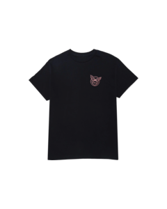 PIG HEAD EMBROIDERED SS S-BLACK