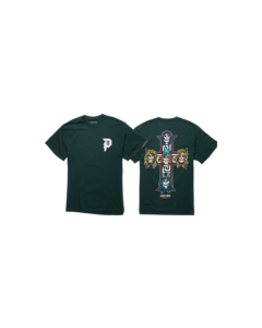 PRIMITIVE GN'R CROSS SS XL-FOREST GREEN