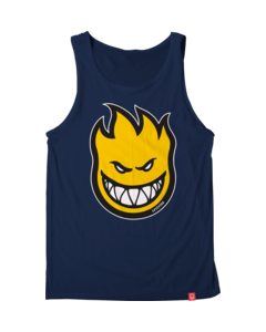 SF BIGHEAD FILL  TANK TOP S-NAVY/YEL