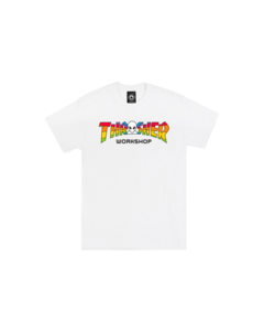 THRASHER X AWS SPECTRUM SS S-WHITE