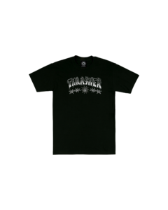 THRASHER BARBED WIRE SS M-BLACK