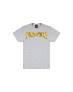 THRASHER COVER LOGO SS S-ASH GREY