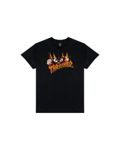 THRASHER NECKFACE SUCKA FREE SS M-BLACK