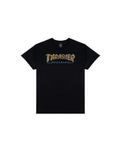 THRASHER SPANKY LONG SMILE SS S-BLACK