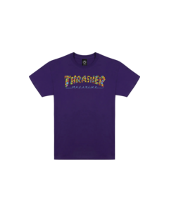 THRASHER SPANKY LONG SMILE SS S-PURPLE