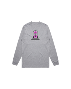 AW PRIEST LS S-HEATHER GREY