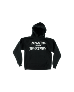 THRASHER SK8 & DESTROY HD/SWT XL-BLACK