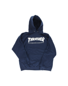 THRASHER SKATE MAG HD/SWT S-NAVY/WHT