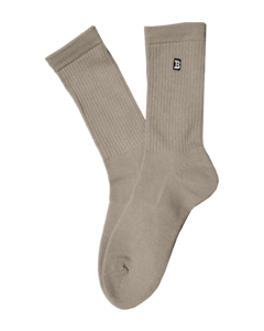 BAKER CREAM CREW SOCKS OFF-WHITE