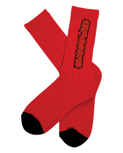 CHOC PARLIAMENT CREW SOCKS RED 1pr