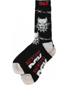 DGK BULLY CREW SOCKS BLACK