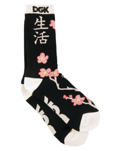 DGK ZEN CREW SOCKS BLACK