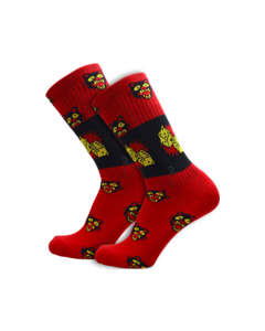 PSOCKADELIC BURGER BABY CREW SOCKS