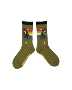 PSOCKADELIC TIME REAPER CREW SOCKS 1PR