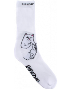 RIP N DIP LORD NERMAL CREW SOCKS WHITE