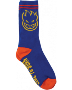 SF BIGHEAD CREW SOCK BLU/YEL/RED