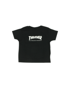 THRASHER MAG LOGO TODDLER SS 4T BLK/WHT