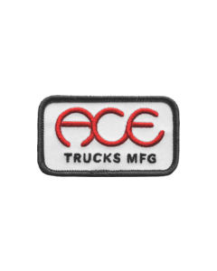 ACE RINGS PATCH 1.5x2.75" BLK/RED/WHT