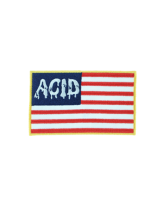 ACID FLAG PATCH 2"x4"