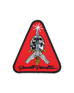 PWL/P SKULL & SWORD PATCH RED