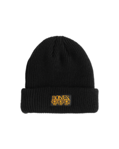 BONES WHEELS PUSHING UP DAISIES BEANIE BLACK