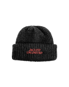 JACUZZI FLAVOR EMB BEANIE BLACK