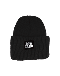 LOWCARD LONGSHOREMAN BEANIE BLACK