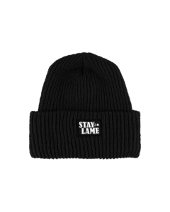 LOWCARD STAY LAME BEANIE BLACK