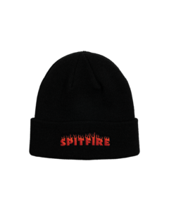 SF DEMONSEED SCRIPT CUFF BEANIE BLACK