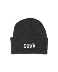 SOUR GM BEANIE CHARCOAL GREY