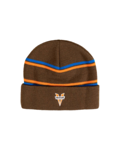 VENTURE HERITAGE CUFF BEANIE BROWN/ORG/BLU