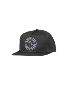 AH BASIC PIGEON ROUND HAT ADJ-CHARCOAL/WHT