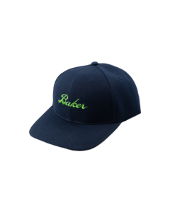 BAKER CURSIVE HAT ADJ-NAVY