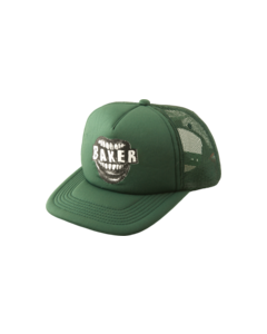 BAKER YELLER TRUCKER HAT ADJ-DK.GREEN