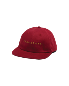 CHOC COMIC CAP 6 PANEL HAT ADJ-BURGUNDY