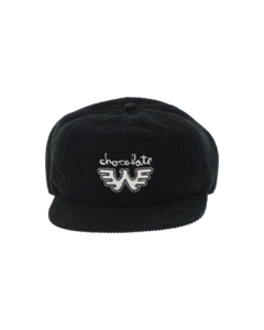 CHOC WAYLON W CORD 5 PANEL HAT ADJ-BLACK