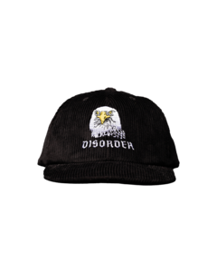 DISORDER EAGLE SCOUT LOGO HAT ADJ-BLACK