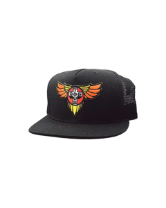 DOGTOWN WINGS PATCH ADJ-BLACK