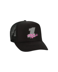 GIRL TOKYO SPEED TRUCKER MESH HAT ADJ-BLACK