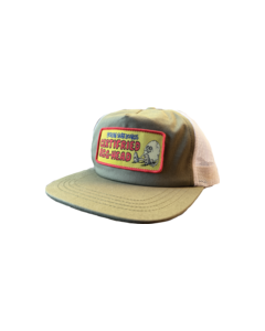 HEROIN CERTIFRIED TRUCKER HAT ADJ-OLIVE