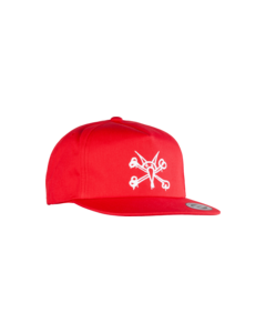 PWL/P VATO RAT HAT ADJ-RED/WHT