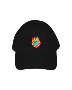 SOUR IN FLAMES HAT ADJ-BLACK